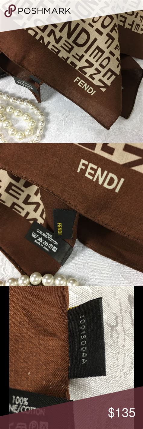 fendi square scarf|fendi authentication scarves.